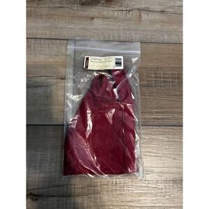 Longaberger ROUND SERVING TRAY Basket Liner PAPRIKA RED Fabric‎ NEW